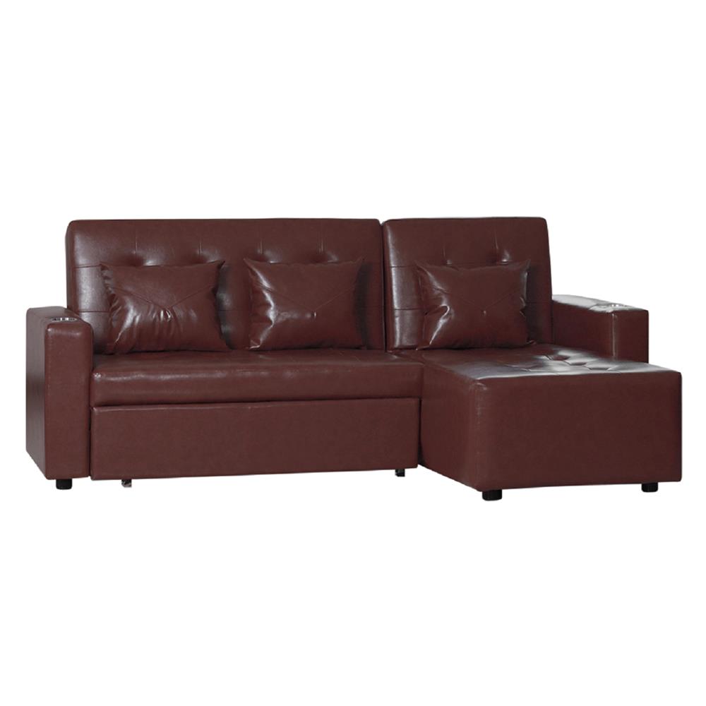 โซฟาเบด AS FURNITURE ALICE LBWB22 สีน้ำตาลเข้ม