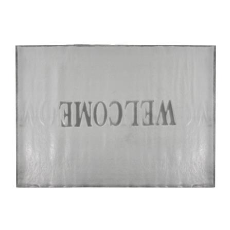 พรมเช็ดเท้าดักฝุ่น HOME LIVING STYLE WELCOME 120X180 ซม. สีเทา_6