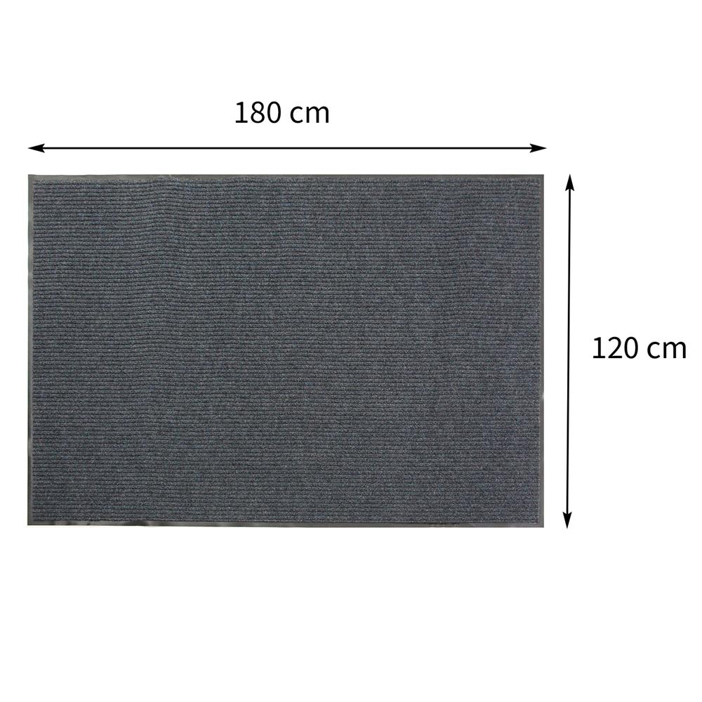 พรมเช็ดเท้าดักฝุ่น HOME LIVING STYLE MX-U650 120X180 ซม. สีเทา