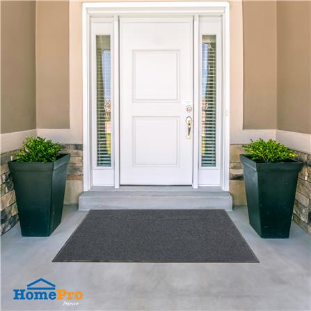 พรมเช็ดเท้าดักฝุ่น HOME LIVING STYLE MX-U650 120X180 ซม. สีเทา_6