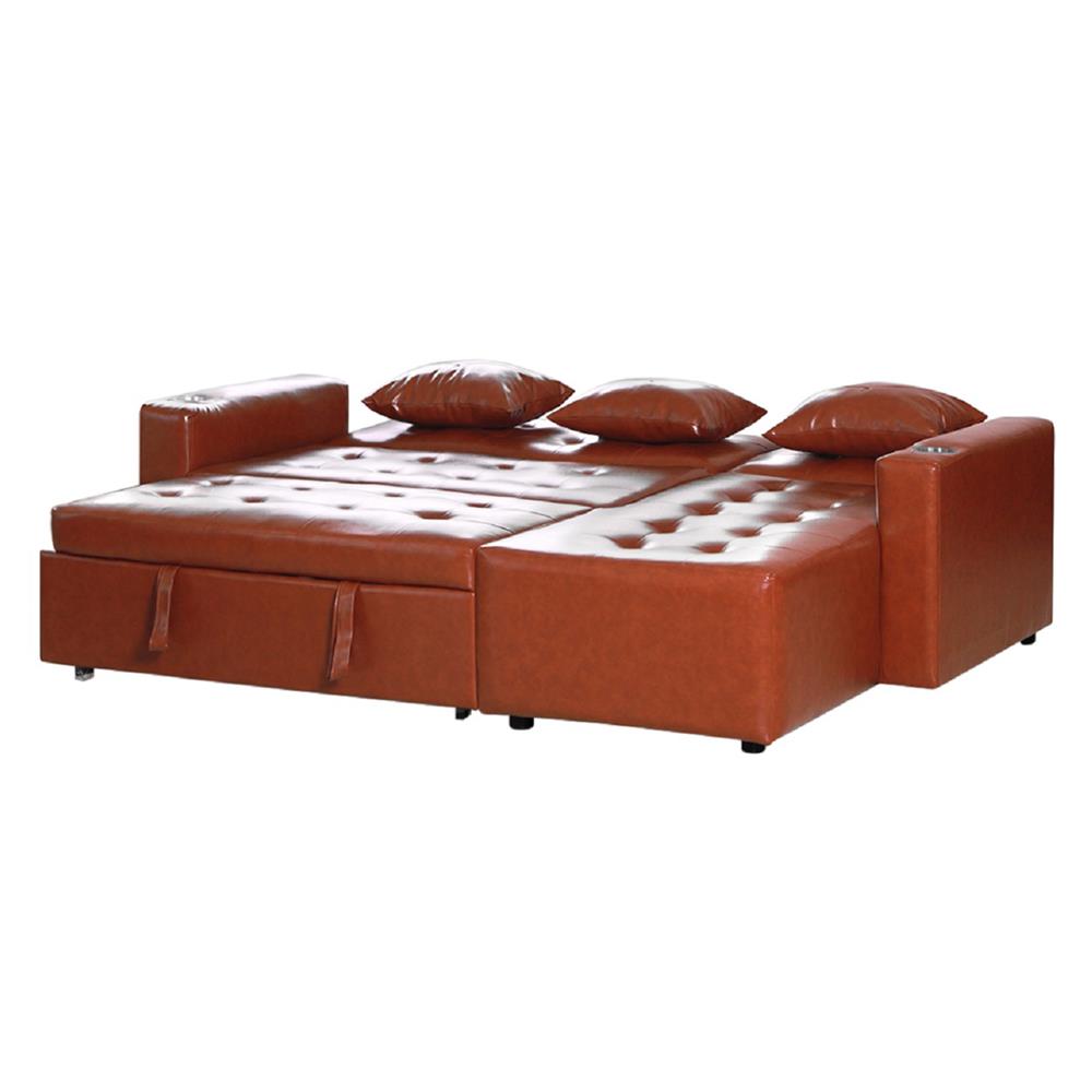 โซฟาเบด AS FURNITURE ALICE LBWB21 สีน้ำตาลอ่อน