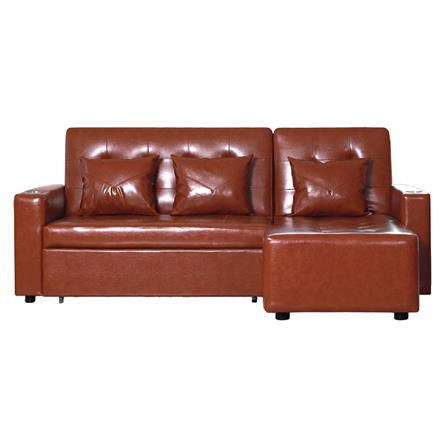 โซฟาเบด AS FURNITURE ALICE LBWB21 สีน้ำตาลอ่อน