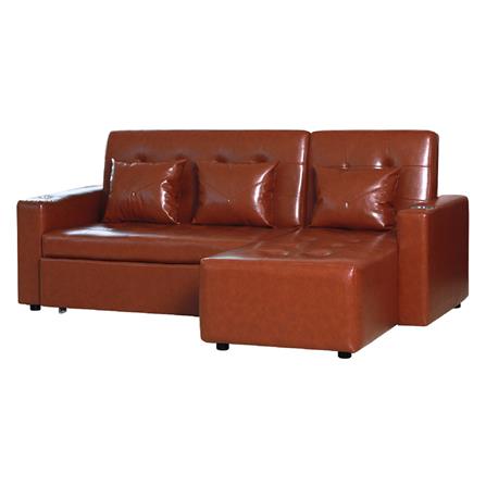 โซฟาเบด AS FURNITURE ALICE LBWB21 สีน้ำตาลอ่อน_1