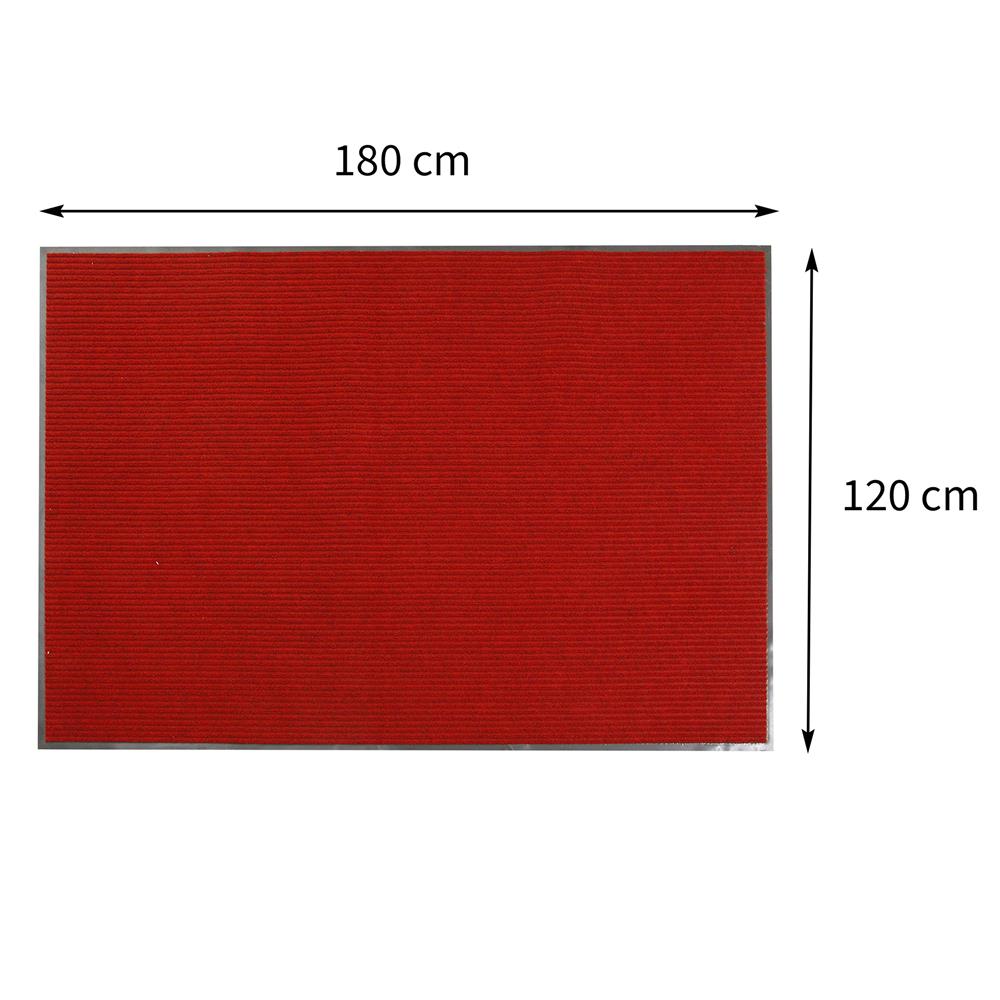 พรมเช็ดเท้าดักฝุ่น HOME LIVING STYLE MX-U650 120X180 ซม. สีแดงเข้ม