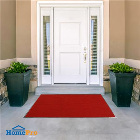 พรมเช็ดเท้าดักฝุ่น HOME LIVING STYLE MX-U650 120X180 ซม. สีแดงเข้ม_6