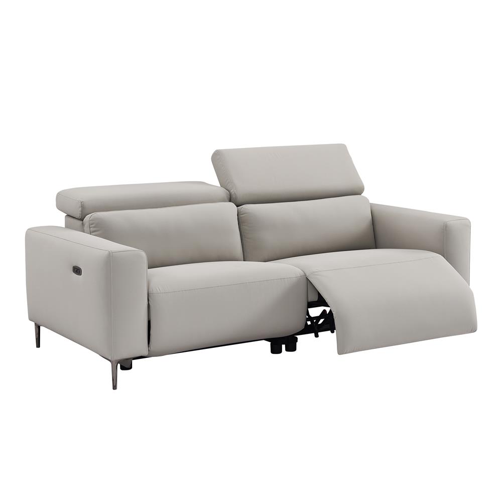 เก้าอี้ปรับเอนนอนไฟฟ้า 2 ที่นั่ง BENETTA LARISA สีเทา