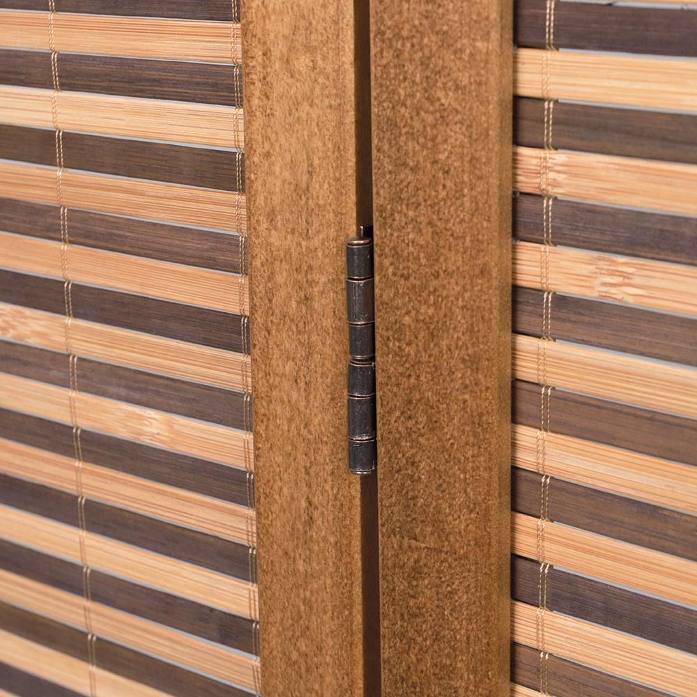 ฉากกั้น 3 บานพับ FURDINI LONGATO สีวอลนัท