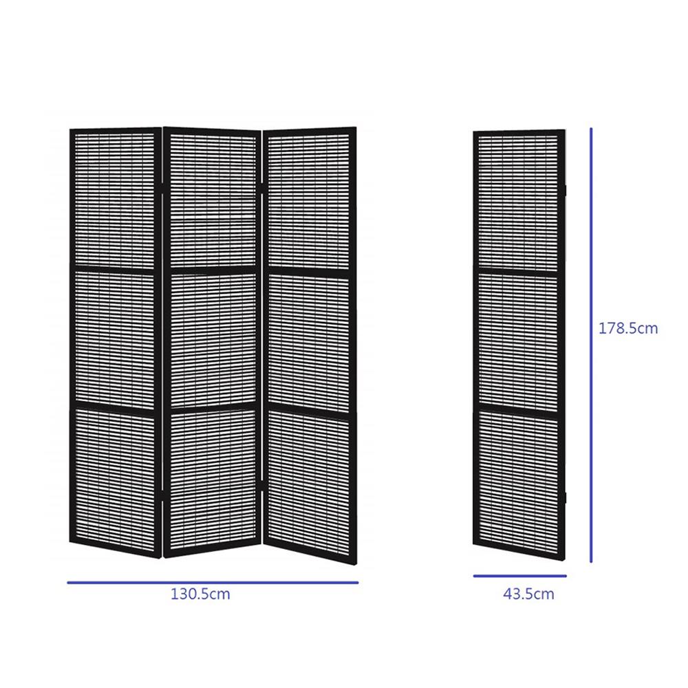 ฉากกั้น 3 บานพับ FURDINI LONGATO สีวอลนัท