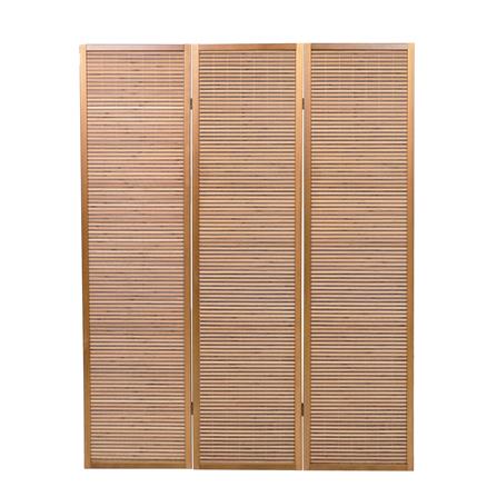 3-PANEL ROOM DIVIDER FURDINI LONGATO WALNUT