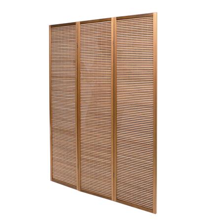 ฉากกั้น 3 บานพับ FURDINI LONGATO สีวอลนัท_1