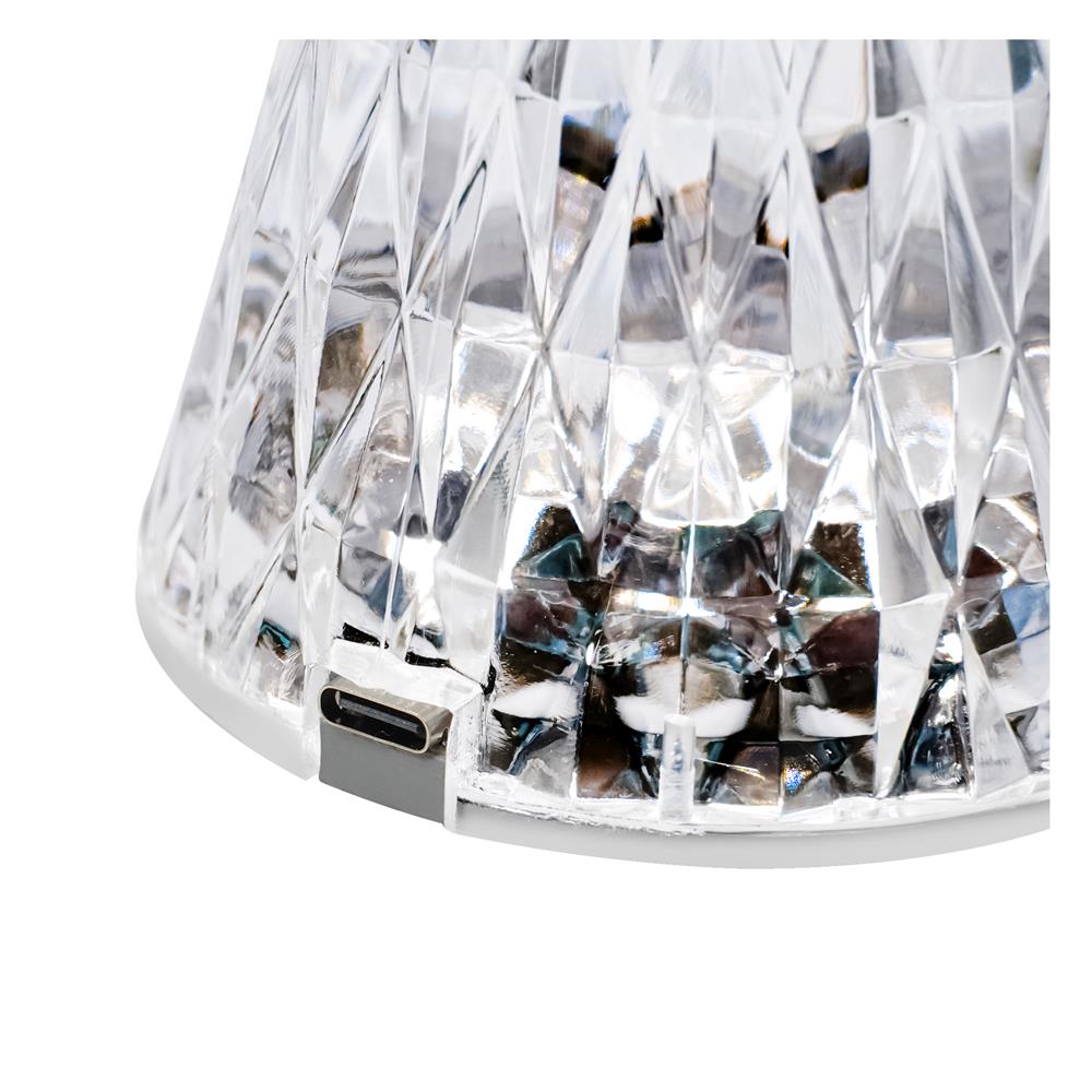 ไฟตั้งโต๊ะ LED CARINI D23007 1 วัตต์ สีใส 1 หัว