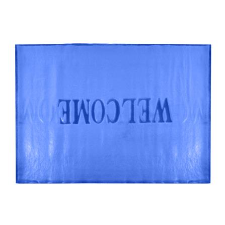 พรมเช็ดเท้าดักฝุ่น HOME LIVING STYLE WELCOME 120X180 ซม. สีน้ำเงิน_5