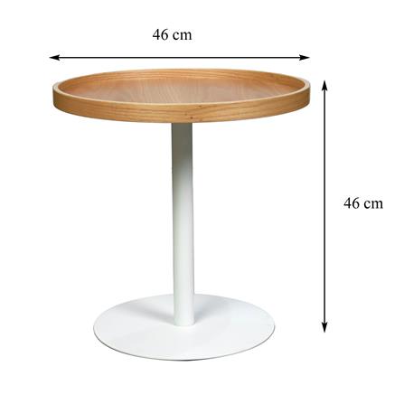 โต๊ะข้าง FURDINI MACARTI-46 สี NATURAL_7