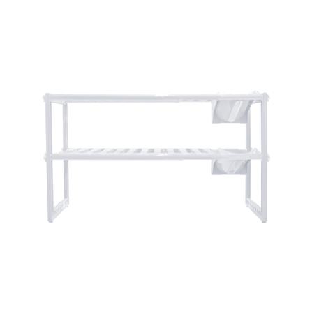 ชั้นวางใต้ซิงค์ 2 ชั้น ปรับขนาดได้ 45-76 ซม. KECH_1