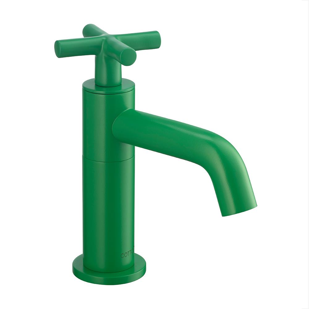 ก๊อกอ่างล้างหน้าเดี่ยว COTTO CT1262C51N(GN)(HM) สีเขียว