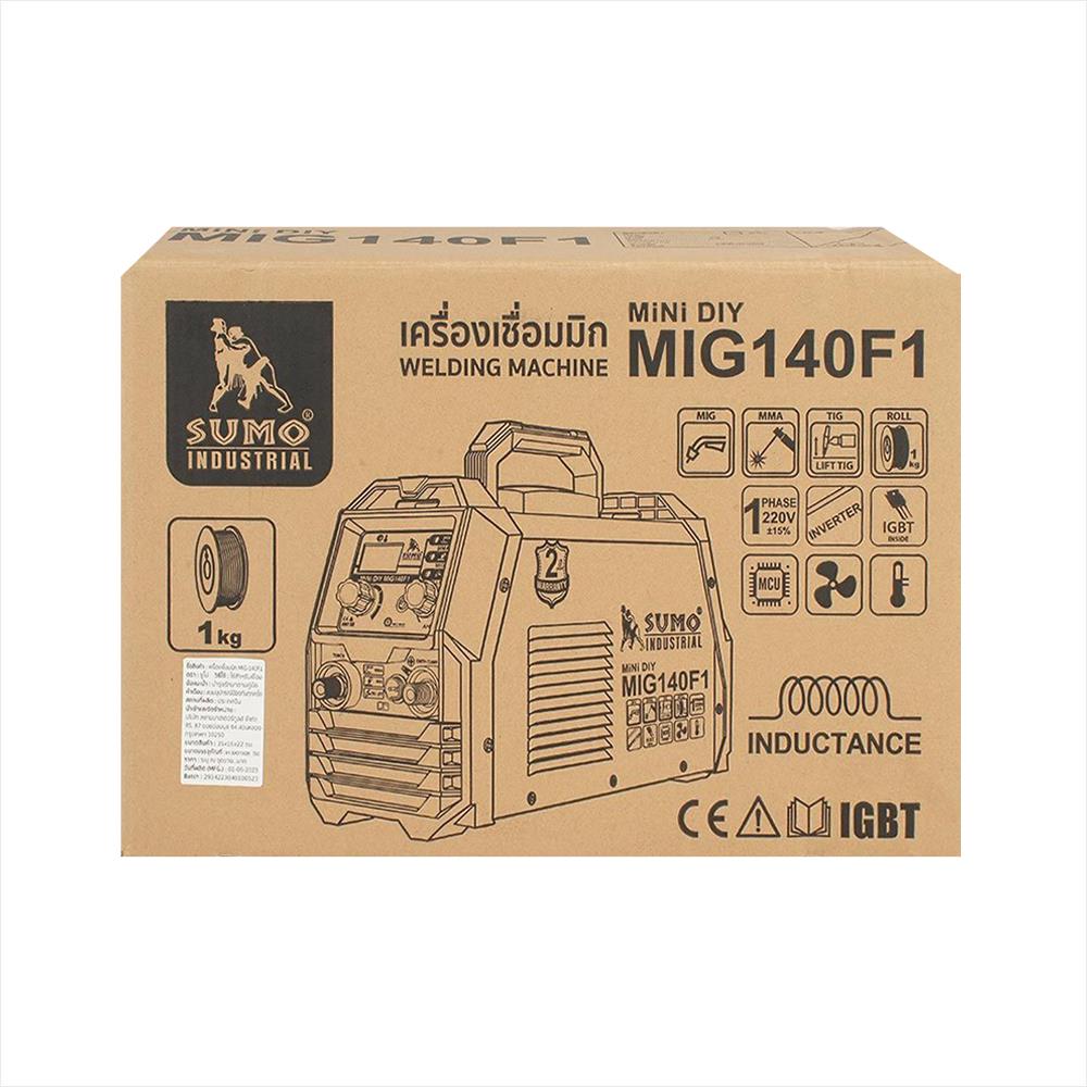 เครื่องเชื่อม INVERTER SUMO MIG 140F1 120 แอมป์
