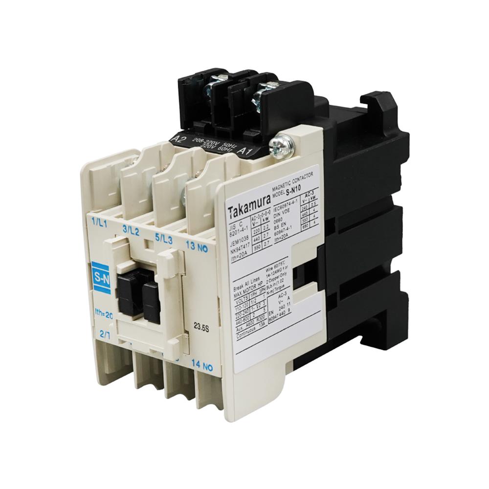 แมกเนติก คอนแทคเตอร์ TAKAMURA S-N10-220V