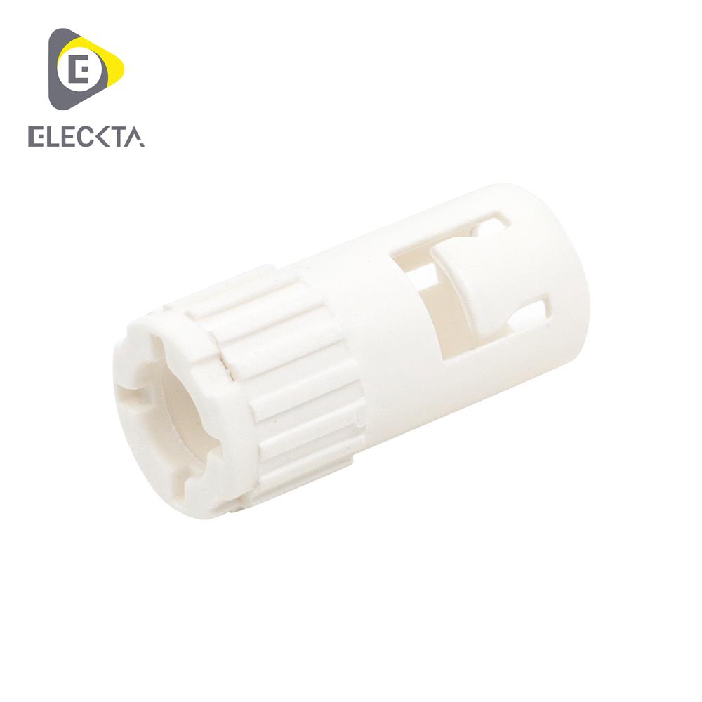 ข้อต่อท่ออ่อน ELECKTA 16 มม. สีขาว แพ็ก 20 ชิ้น
