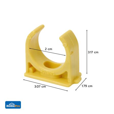 คลิปก้ามปู ELECKTA 3/4 นิ้ว สีเหลือง แพ็ก 20 ชิ้น_3