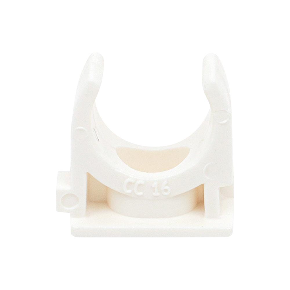 คลิปก้ามปู ELECKTA 16 มม. สีขาว แพ็ก 200 ชิ้น