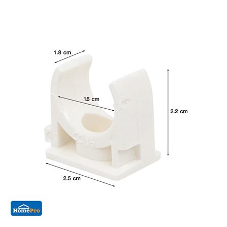 คลิปก้ามปู ELECKTA 16 มม. สีขาว แพ็ก 200 ชิ้น_4