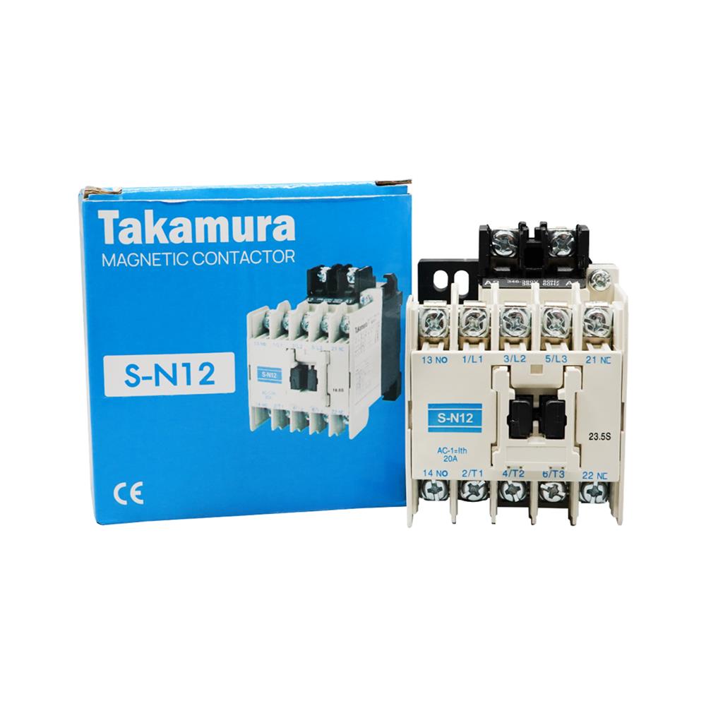 แมกเนติก คอนแทคเตอร์ TAKAMURA S-N12-380V