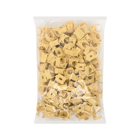 คลิปก้ามปู ELECKTA 3/8 นิ้ว สีเหลือง แพ็ก 200 ชิ้น_2