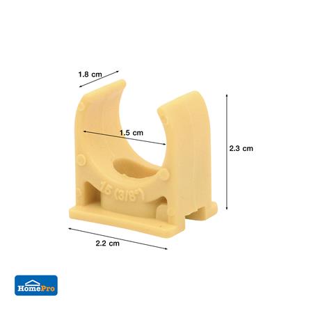 คลิปก้ามปู ELECKTA 3/8 นิ้ว สีเหลือง แพ็ก 200 ชิ้น_4