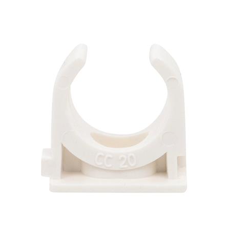 คลิปก้ามปู ELECKTA 20 มม. สีขาว แพ็ก 200 ชิ้น_1