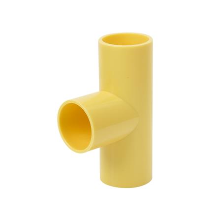 ข้อต่อ 3 ทาง ELECKTA 1/2 นิ้ว สีเหลือง แพ็ก 10 ชิ้น_1