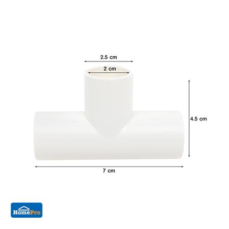 ข้อต่อสามทาง ELECKTA 20 มม. สีขาว แพ็ก 10 ชิ้น_3