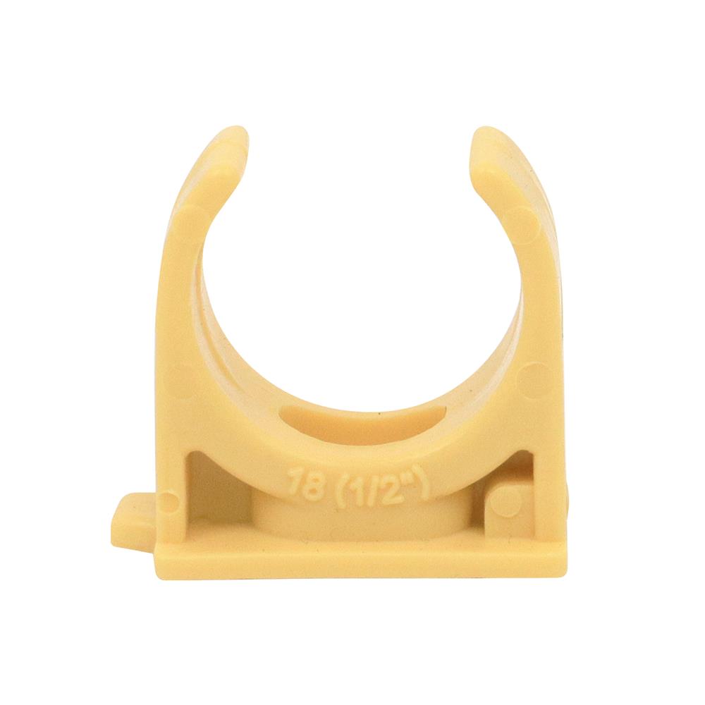 คลิปก้ามปู ELECKTA 1/2 นิ้ว สีเหลือง แพ็ก 200 ชิ้น