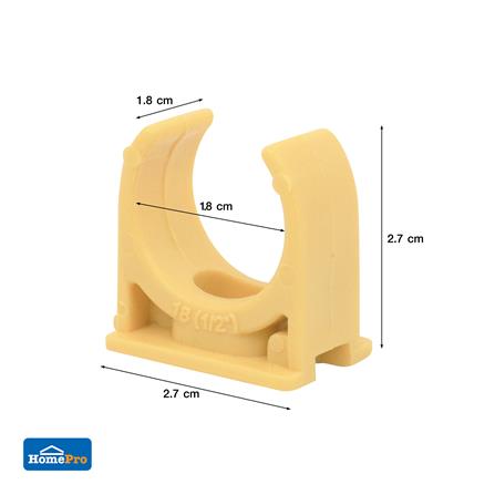 คลิปก้ามปู ELECKTA 1/2 นิ้ว สีเหลือง แพ็ก 200 ชิ้น_4