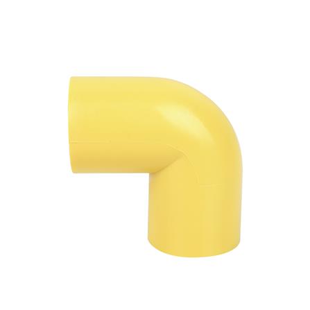 ข้องอ 90 องศา ร้อยสาย ELECKTA 3/4 นิ้ว สีเหลือง แพ็ก 10 ชิ้น_1