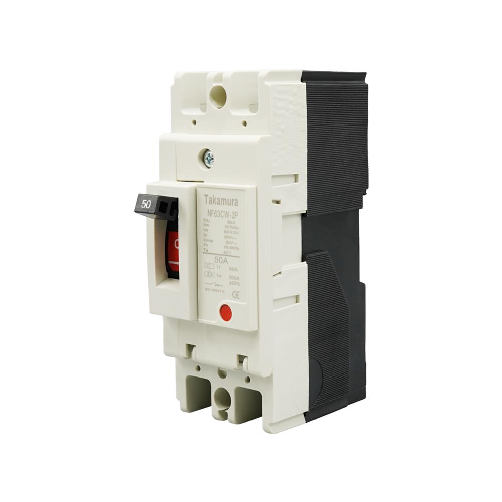 ออโต้เบรกเกอร์ TAKAMURA TNF63CW-2P50A 7.5KA 1 เฟส