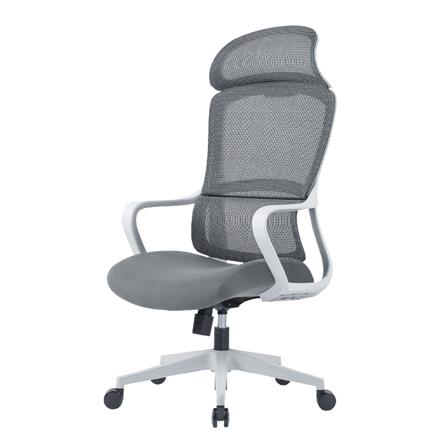 เก้าอี้เพื่อสุขภาพ WORK STATION MODEL-G สีเทา/ขาว