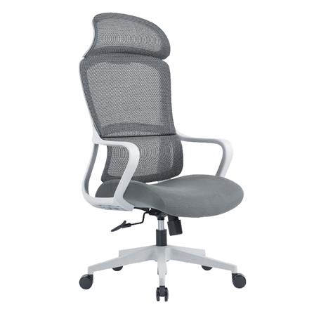 เก้าอี้เพื่อสุขภาพ WORK STATION MODEL-G สีเทา/ขาว_1