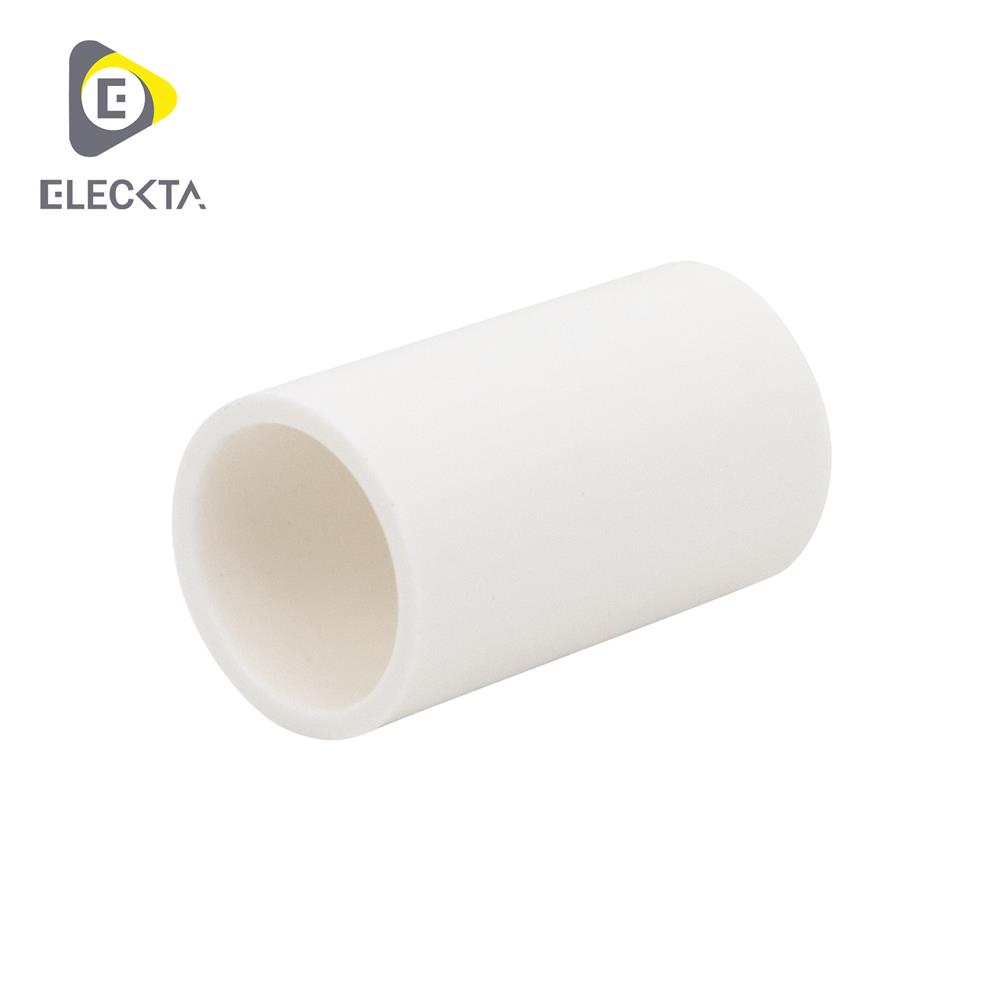 ข้อต่อตรง ELECKTA 16 มม. สีขาว แพ็ก 4 ชิ้น