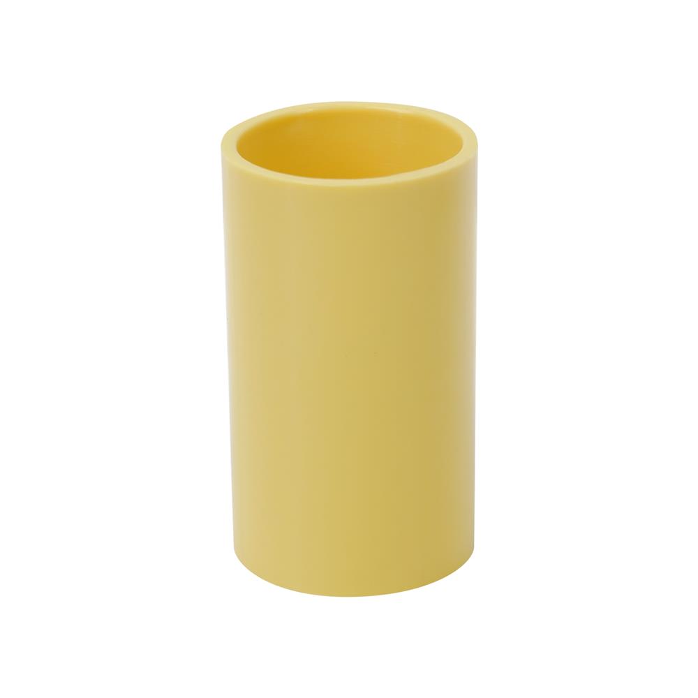 ข้อต่อตรง ELECKTA 3/4 นิ้ว สีเหลือง แพ็ก 10 ชิ้น