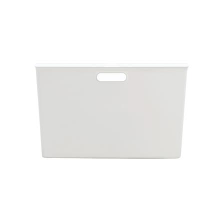 กล่องเก็บของมีฝา STACKO BT40-2 26.3x38.6x23 ซม. สีขาว_2