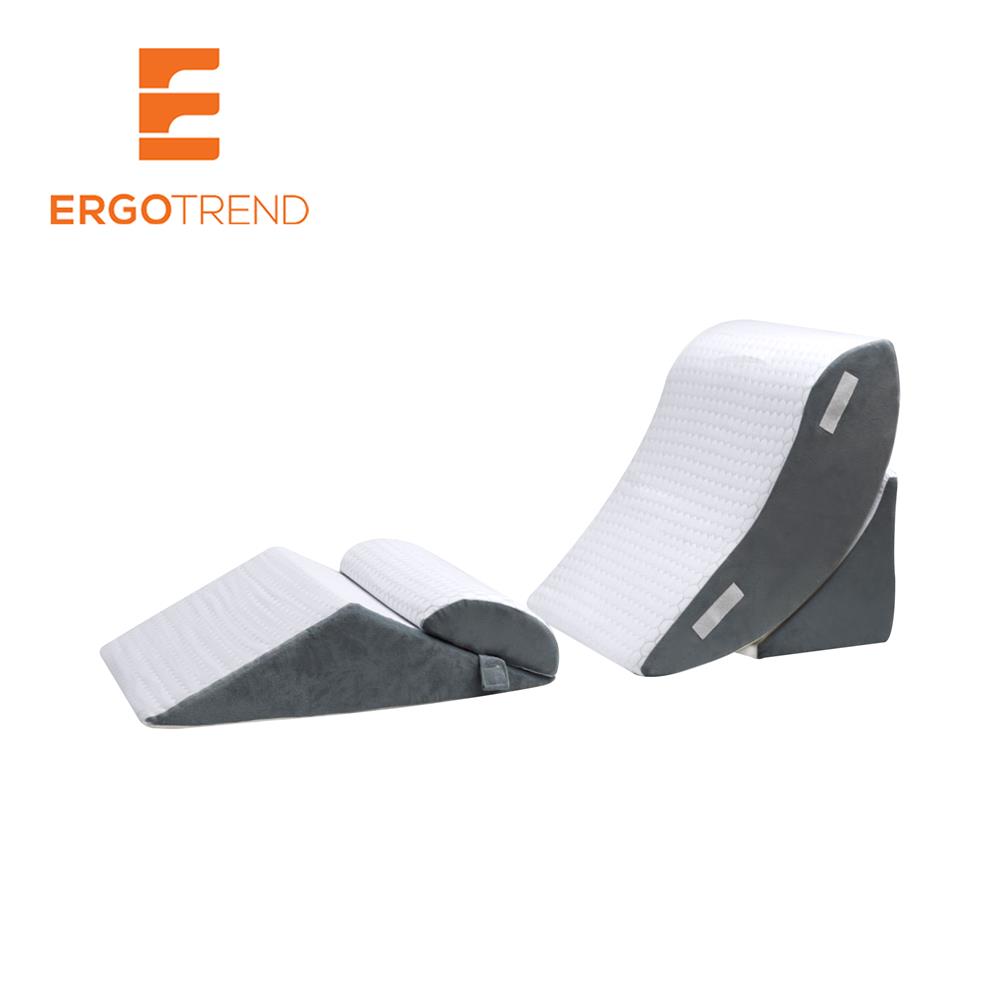 หมอนสุขภาพ เมมโมรี่โฟม ERGOTREND ANTI GERD 60x68x20 ซม. สีขาว