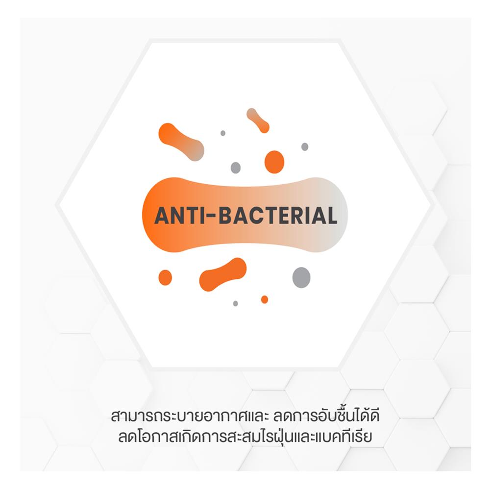 หมอนสุขภาพ เมมโมรี่โฟม ERGOTREND HEXPERT 3D 60x40x13 ซม. สีขาว