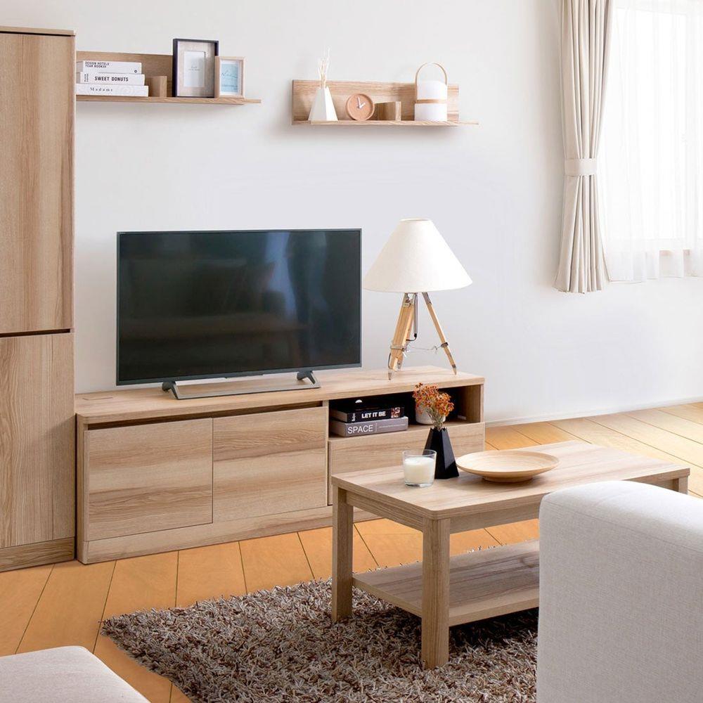 ตู้วางทีวี KONCEPT TIMBUR 19215561 160 ซม. สีลินด์เบิร์กโอ๊ค