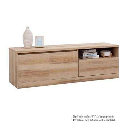 ตู้วางทีวี KONCEPT TIMBUR 19215561 160 ซม. สีลินด์เบิร์กโอ๊ค_2