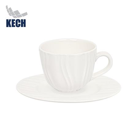 ชุดถ้วยกาแฟเซรามิก 250 มล. KECH DELEE