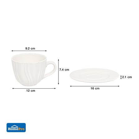 ชุดถ้วยกาแฟเซรามิก 250 มล. KECH DELEE_6