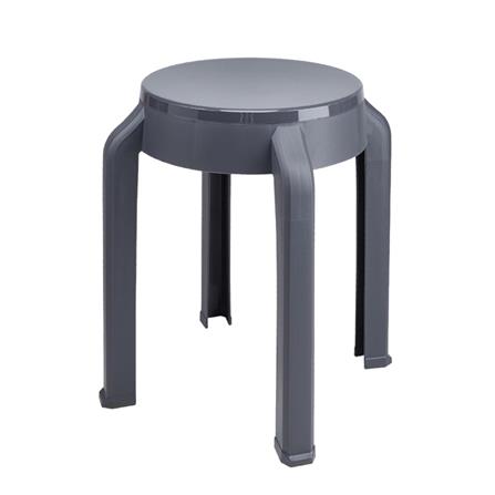 เก้าอี้พลาสติก SPRING STOOL RELAX&RESET สี CHARCOAL_0