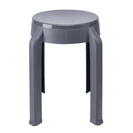 เก้าอี้พลาสติก SPRING STOOL RELAX&RESET สี CHARCOAL_2