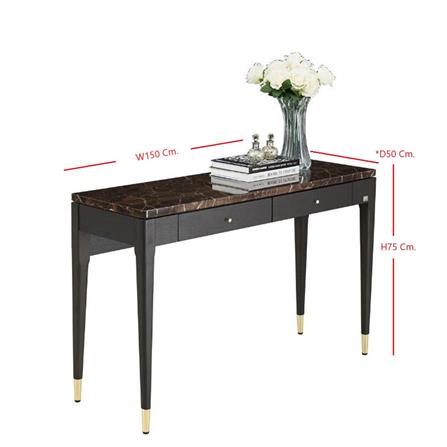 โต๊ะทำงาน SB FURNITURE MIC 19122212 150 ซม. สีไม้เข้ม_2