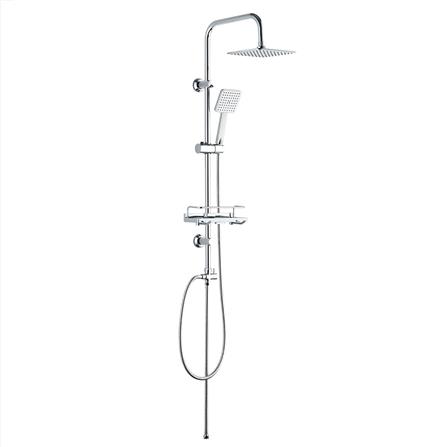 ฝักบัว RAIN SHOWER ผสม DONMARK GL-9106 สีโครม_0
